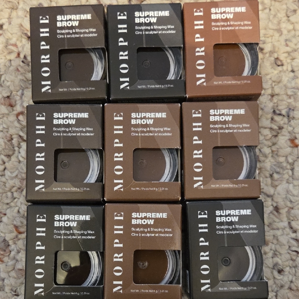 9 - Morphe Supreme Brow Wax Set